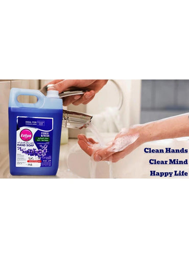Lotus Power & Fresh Anti Bacterial Hand Wash Lavender Pine Fragrance 5 L