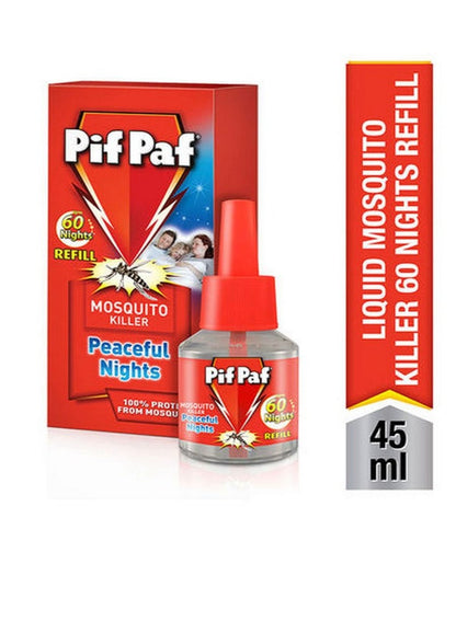 Pif Paf Liquid Mosquito Killer Refill 45ml