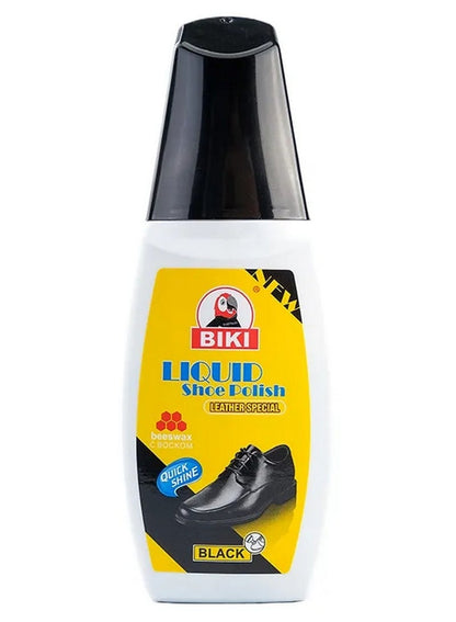 Biki Liquid Shoe Polish Black 75 ML