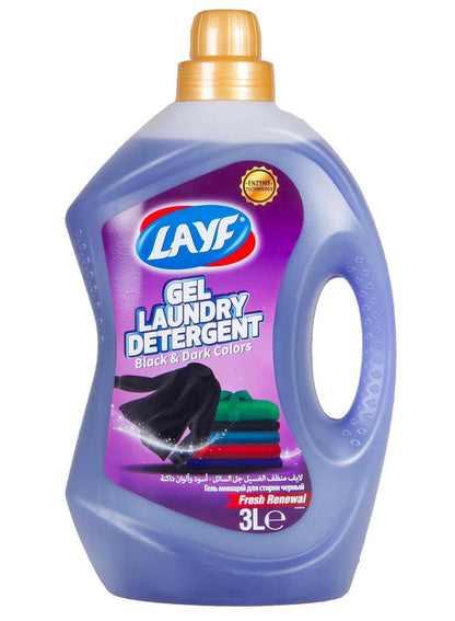 LAYF Laundry Detergent Gel 3 Litres for Dark Colors