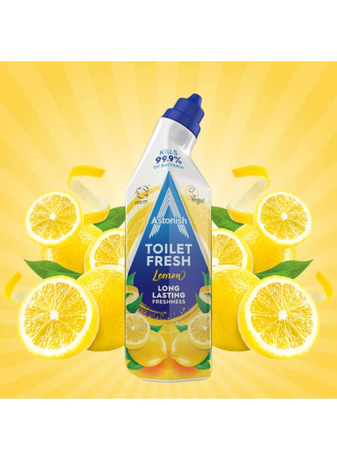 astonish, bacteria limescale, bacteria limescale prevention, c12 c16, fresh gel, fresh gel kills, gel kills, gel lemon, limescale prevention, limescale prevention lemon, prevention lemon, rim leave, toilet fresh, toilet fresh gel, vegan
