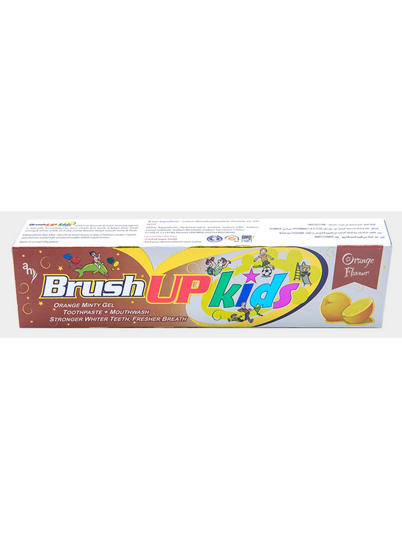 70g make, brush up, care key, day fun, every day, gel toothpaste, kids gel, kids gel toothpaste, love key, name kids, needs low, oral care, orange 70g, type gel, uses low
