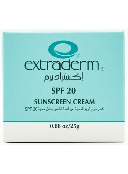 25g protect, 25g skin, cream 25g, cream spf, daily sun, extraderm, guard skin, net weight, rating spf, skin type, skincare, spf rating, sunscreen cream, sunscreen cream 25g, weight 25g