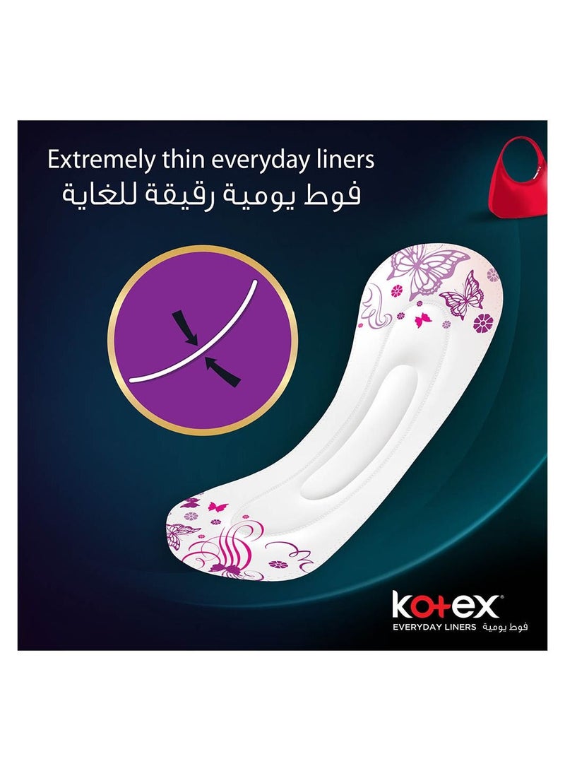 Kotex Antibacterial Long Pantyliners Scented 20's