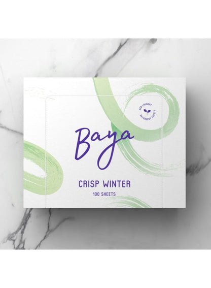 Baya Laundry Detergent Sheets Crisp Winter