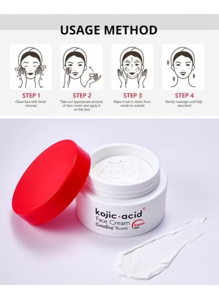 acid deep, acid deep nourishment, cream 50g, deep nourishment, deep nourishment firming, face cream, face cream 50g, firming face, firming face cream, guanjing beauty, kojic acid, kojic acid deep, nourishment firming, nourishment firming face, skincare
