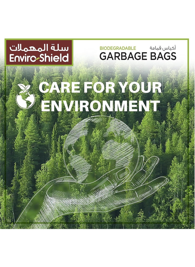 EnviroShield Biodegradable Garbage Bags - 5 Gallon