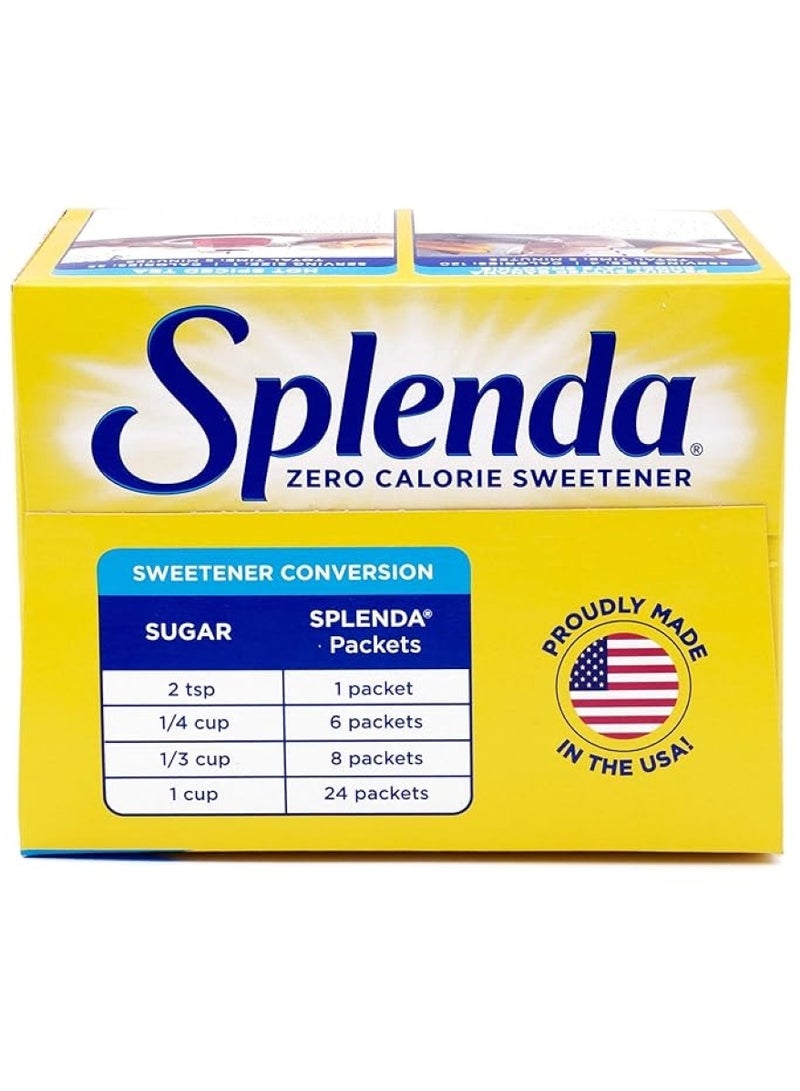 SPLENDA Zero Calorie Sweetener Packets