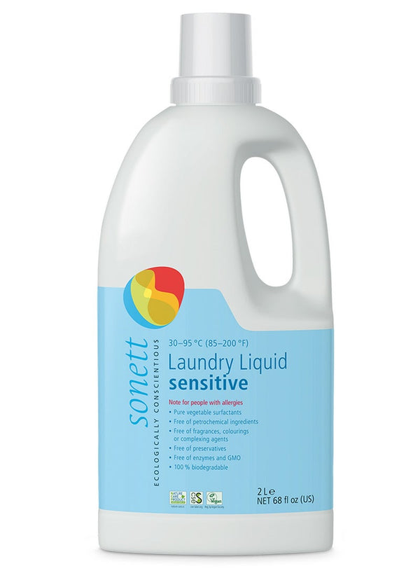 Sonett Laundry Liquid Sensitive 2L - Eco-Friendly