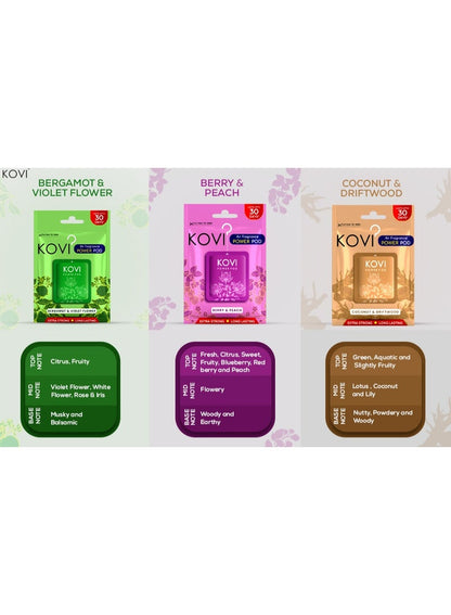 Kovi Air Fragrance Power Pod Berry & Peach 10g