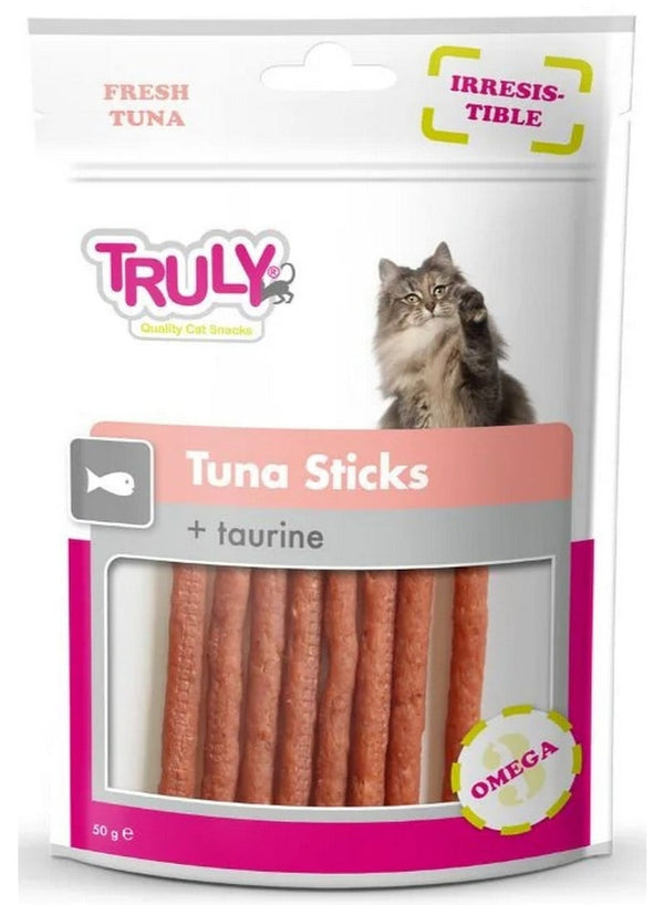 Truly Tuna Sticks Med Taurine 50 Gram