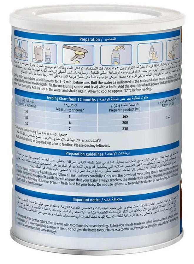 Holle Organic Growing Up Milk 3 Infant Formula 400G
