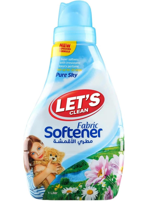 LET'S CLEAN Fabric Softener Pure Sky 1L
