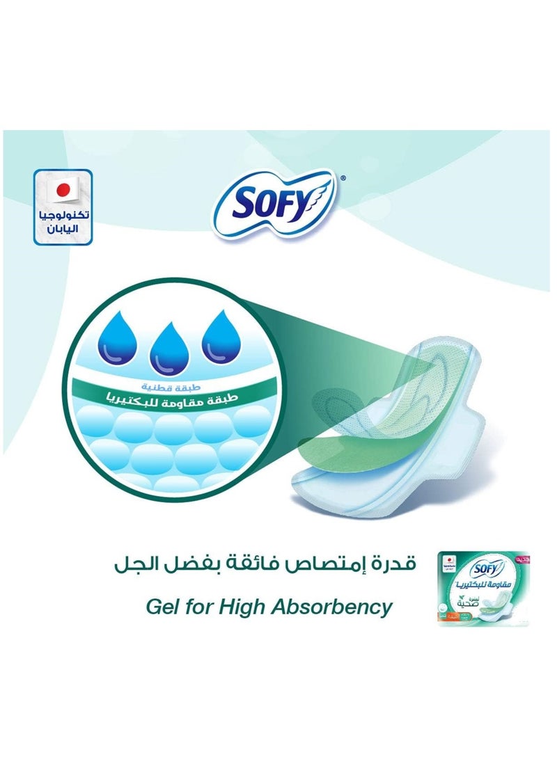 Sofy Antibacteria Musk Sanitary Pads Large Thin
