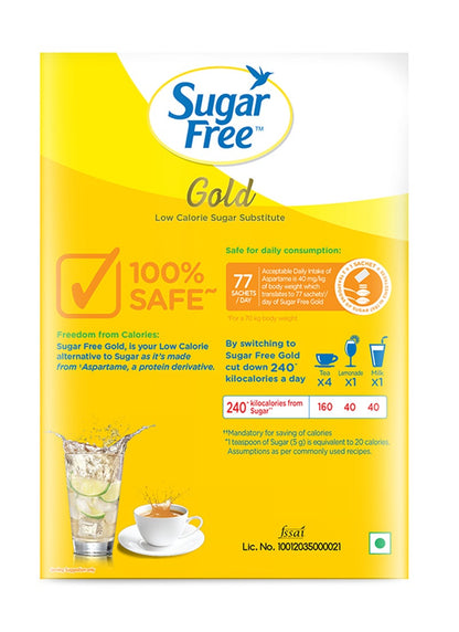 Sugar Free Gold 200 Sachets 150grams - Sugar Free
