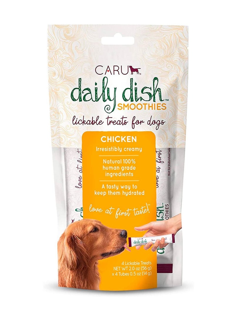 Premium Chicken Smoothies Dog Food by CARU