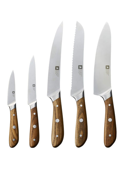 Stainless Steel Knife Block Set by Richardson Sheffield