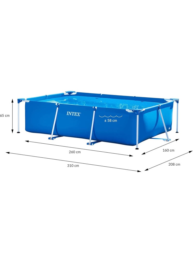 INTEX Rectangular Frame Pool 260x160 cm