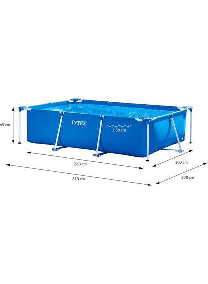 INTEX Rectangular Frame Pool 260x160 cm