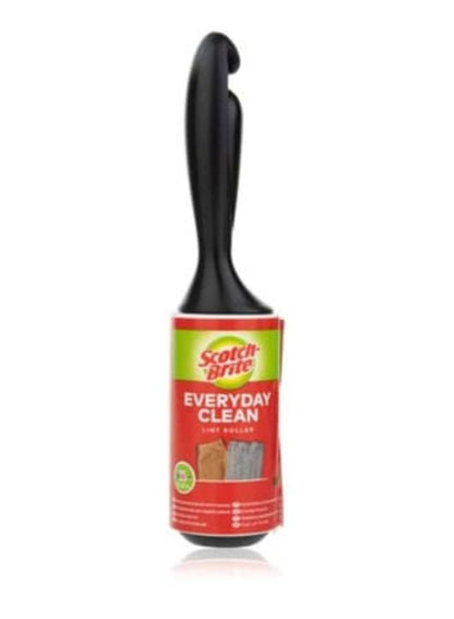 Scotch Brite Lint Roller 30 Sheets Black