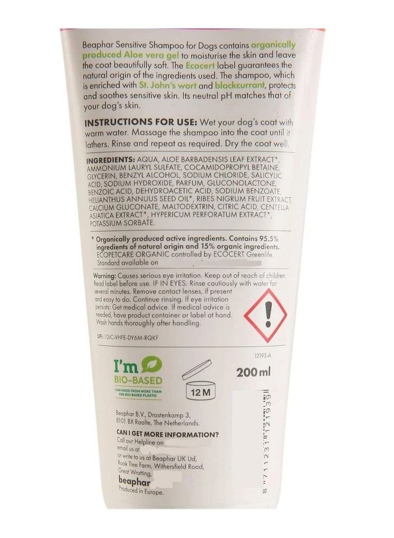 Beaphar Bio Cosmetic Anti-Itch Dog Shampoo 200 ml