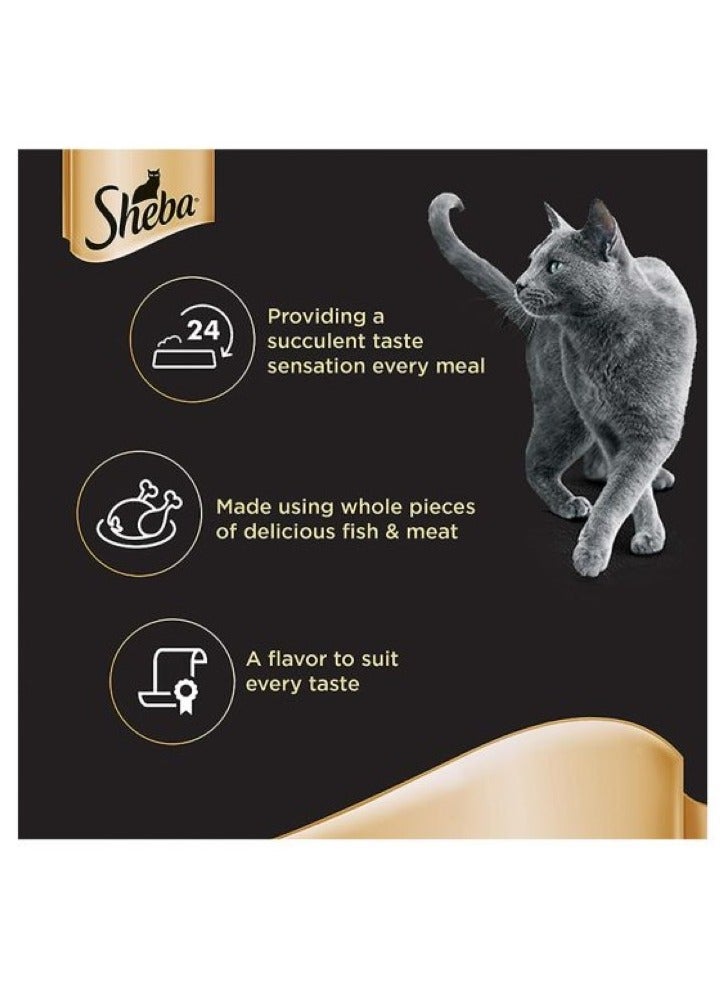 Sheba Tuna and White Fish in Gravy - 85g