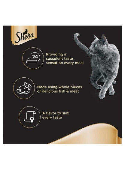 Sheba Tuna and White Fish in Gravy - 85g