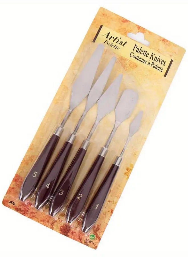 Stainless Steel Palette Knives Set - Generic