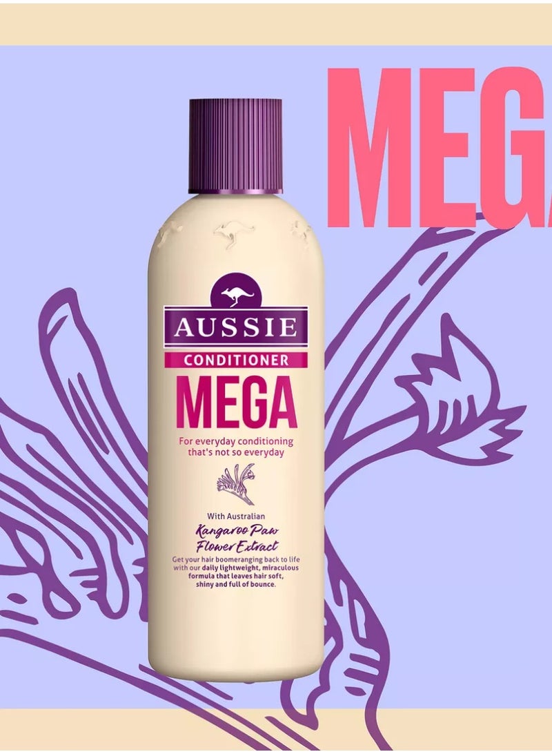 Aussie Mega Conditioner 250ml - Premium Hair Care