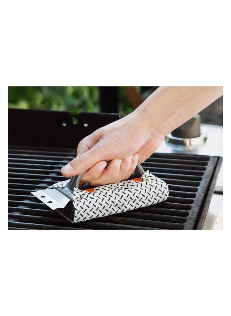 Premium Bristle-Free Grill Cleaner Set by PROUD GRILL