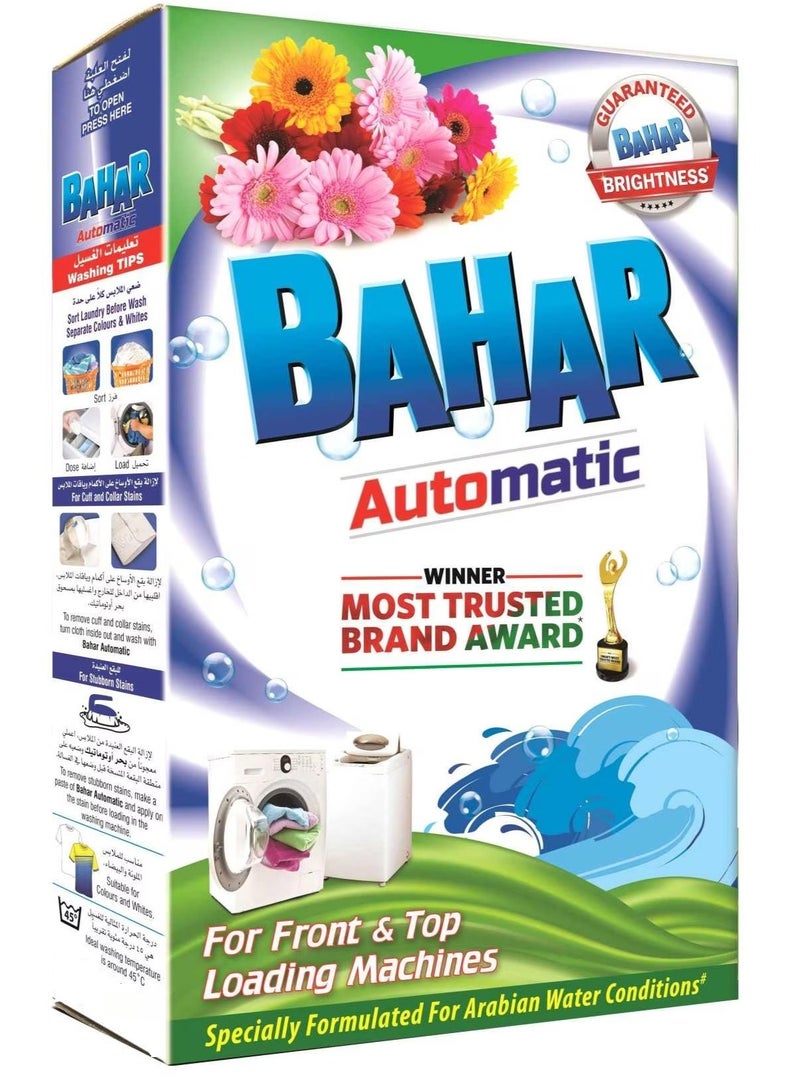 Bahar Automatic Laundry Detergent Powder 1.5 Kg
