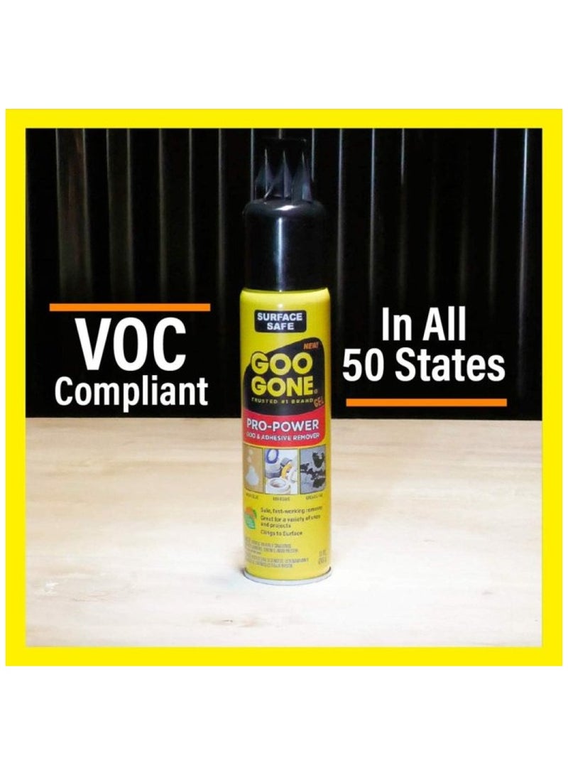 Goo Gone Pro Power Goo & Adhesive Remover Aerosol