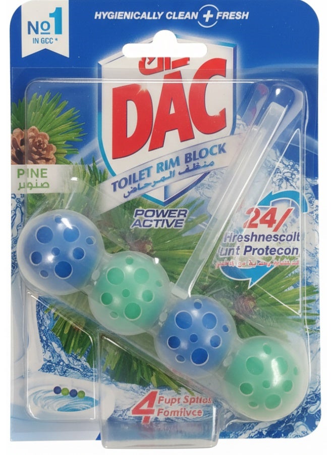 Dac 24/7 Clean And Fresh Toilet Rim Block Pine