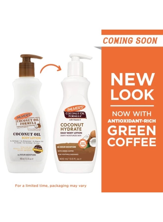 Coconut Hydrate Daily Body Lotion 400 ML - PALMER'S
