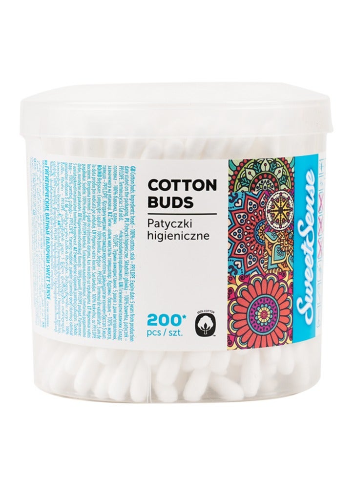 Sweet Sense Cotton Buds 200 Pieces