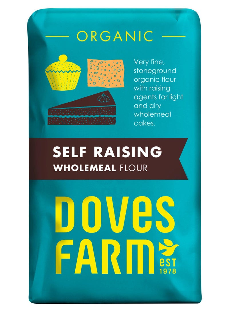 Doves Farm Organic Self Raising Wholemeal Flour 1 Kg