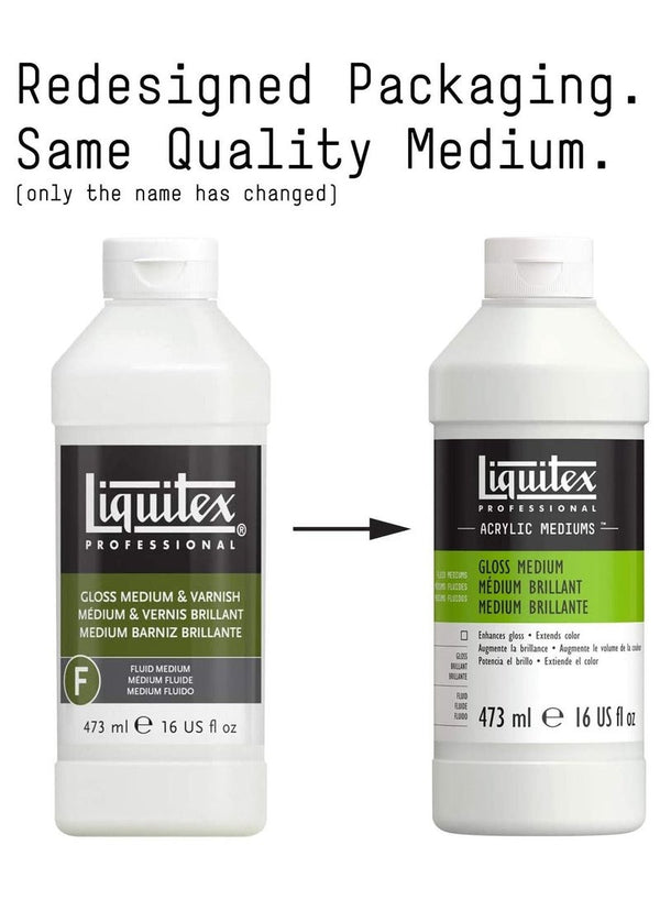 Liquitex Professional Fluid Gloss Medium 473 ML