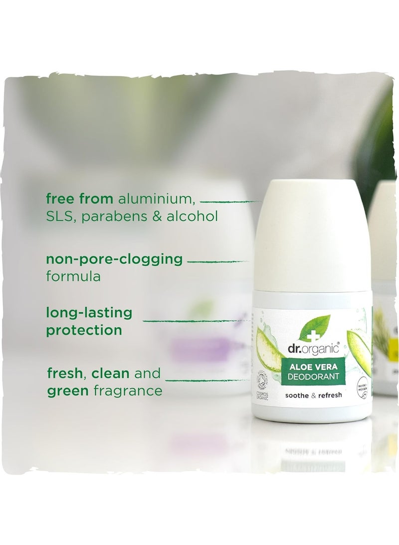 Dr.Organic Aloe Vera Deodorant Roll On 50 ML