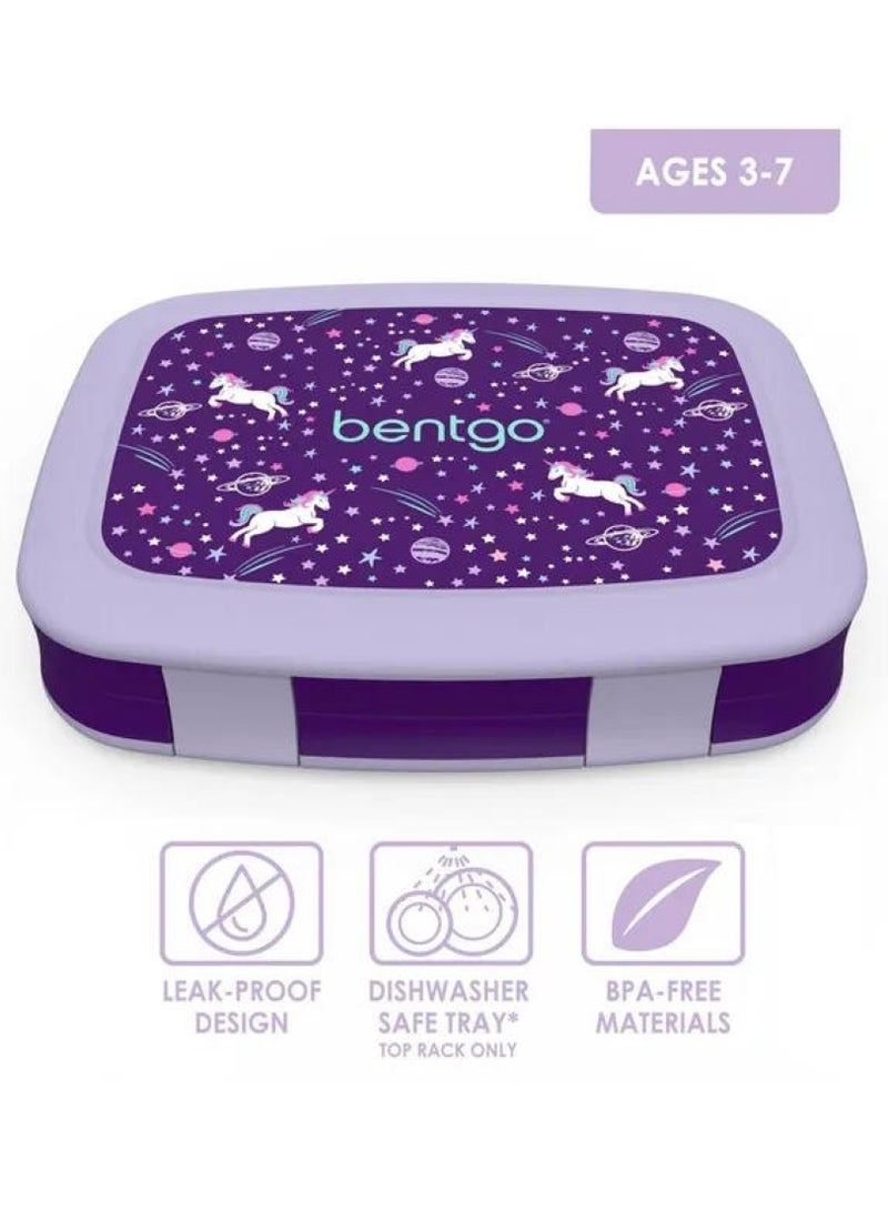 Yumbox Kids Bentgo Lunch Box Unicorn Print