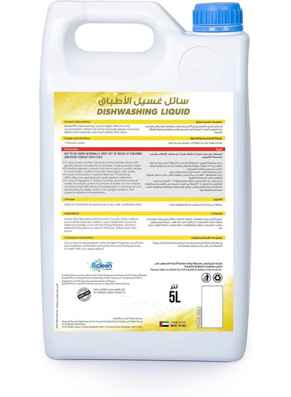 Bcleen Dish Wash Liquid Lemon 5L