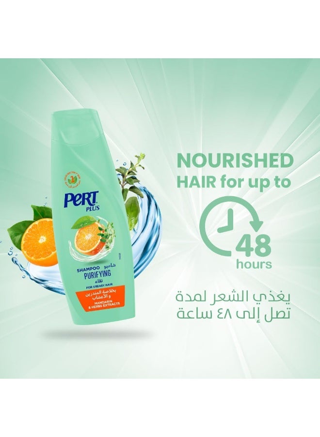 PERT PLUS Mandarin & Herbs Extracts Purifying Shampoo