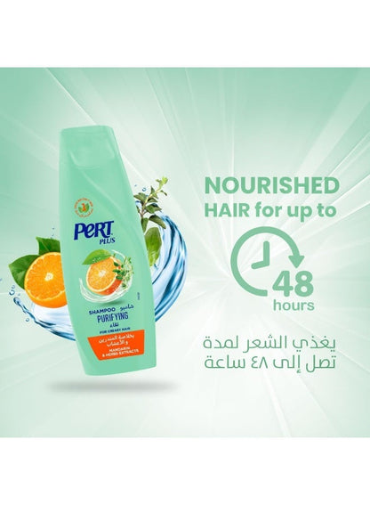 PERT PLUS Mandarin & Herbs Extracts Purifying Shampoo