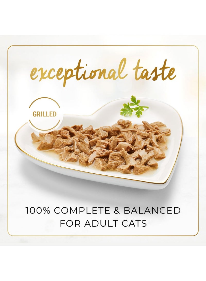 Fancy Feast Grilled Salmon Feast in Gravy Cat Food