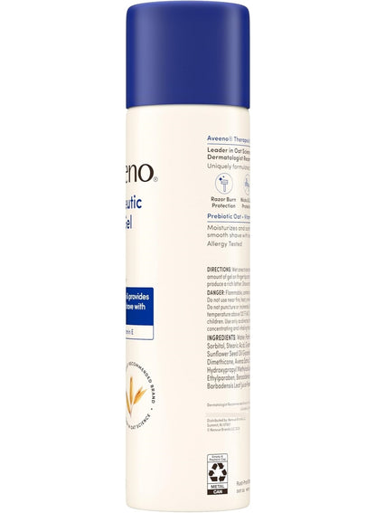 aveeno, bumps fragrance-free, bumps fragrance-free 198g, dry skin, fragrance-free 198g, oat vit, pat dry, prevent razor, prevent razor bumps, razor bumps, razor bumps fragrance-free, sensitive skin, shave gel, therapeutic shave, therapeutic shave gel