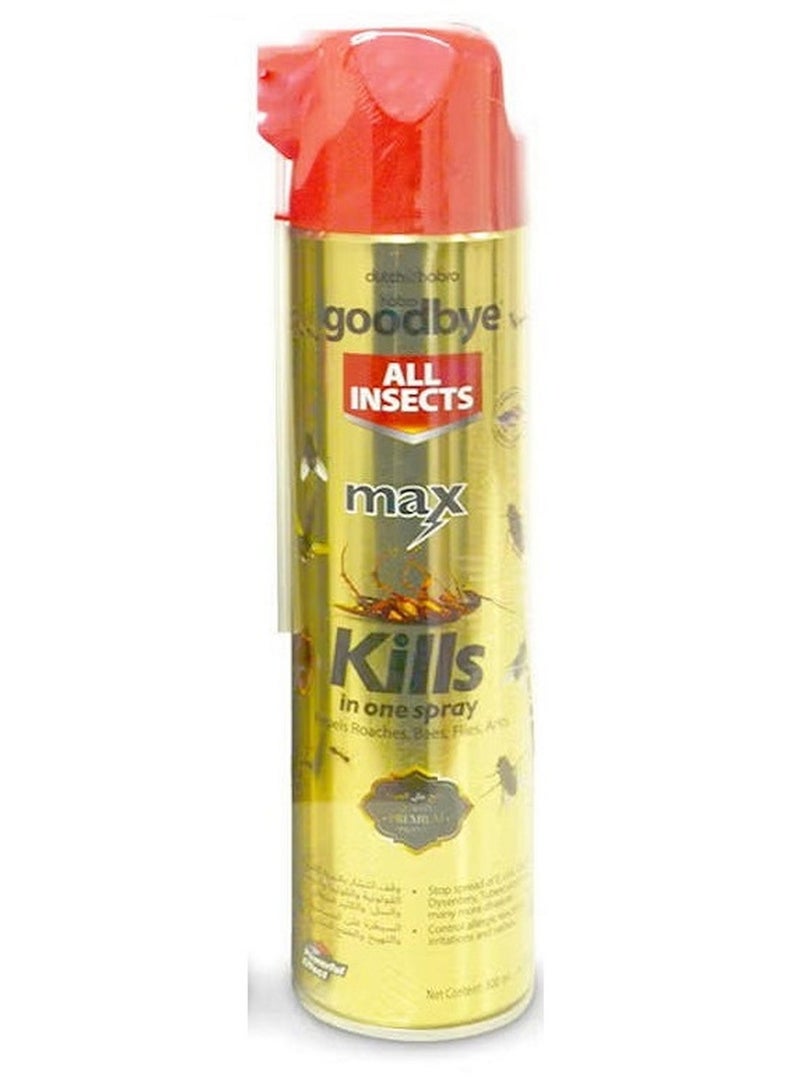Goodbye Max All Insects Killer Spray 500 ML - Habro