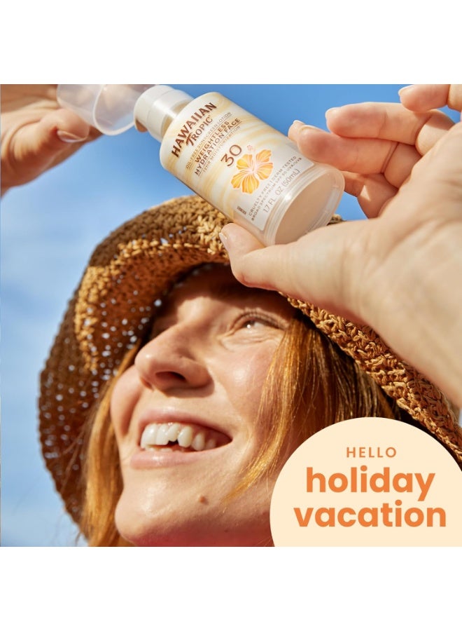 Hawaiian Tropic Oil Free Sunscreen Lotion SPF 30
