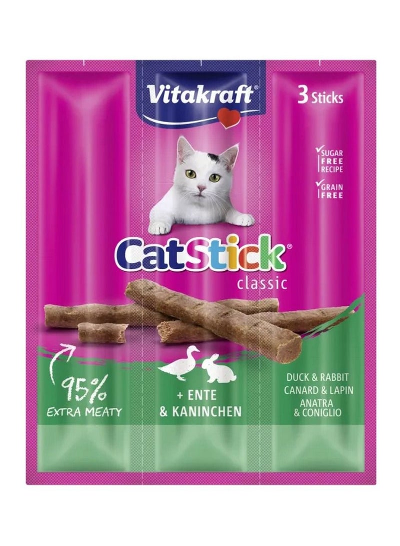Vitakraft Cat Stick Duck And Rabbit Treats