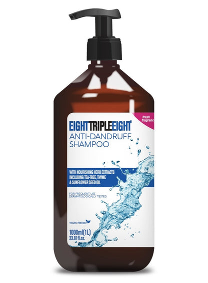Eight Triple Eight Anti Dandruff Shampoo 1 Litre