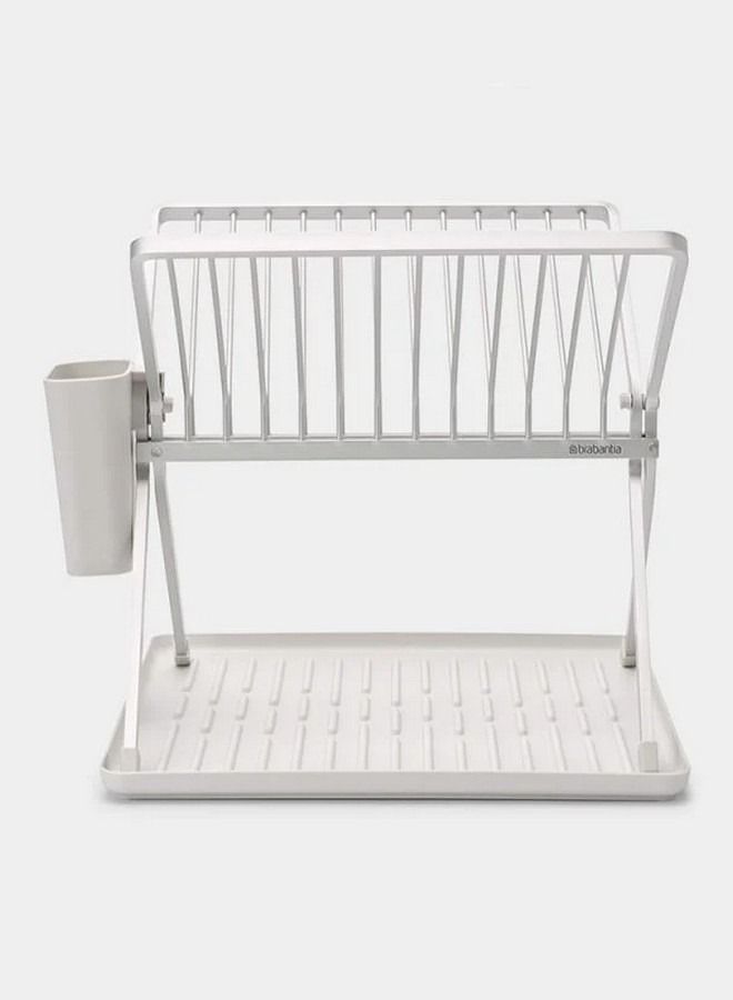 Brabantia Foldable Dish Drying Rack - Light Grey