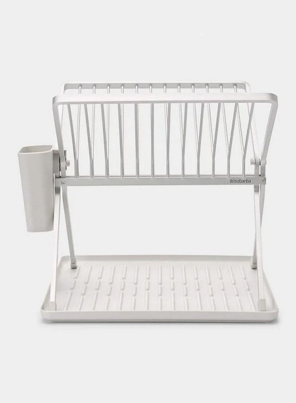 Brabantia Foldable Dish Drying Rack - Light Grey